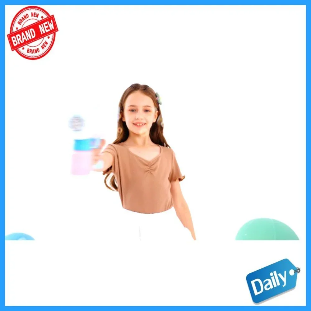 Girls Slim Fit V-Neck Tee 4 Pack Ribbed Lettuce Trim Sweetheart Neckline